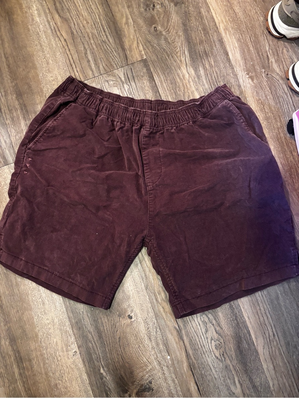 Women’s Burgundy Bermuda Shorts